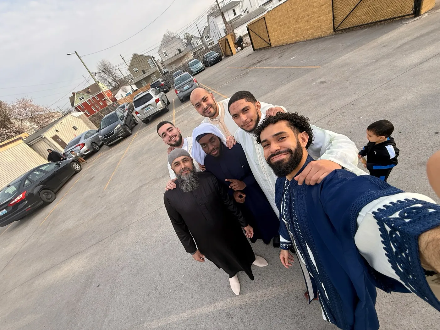 A moment from Alnur's community life
